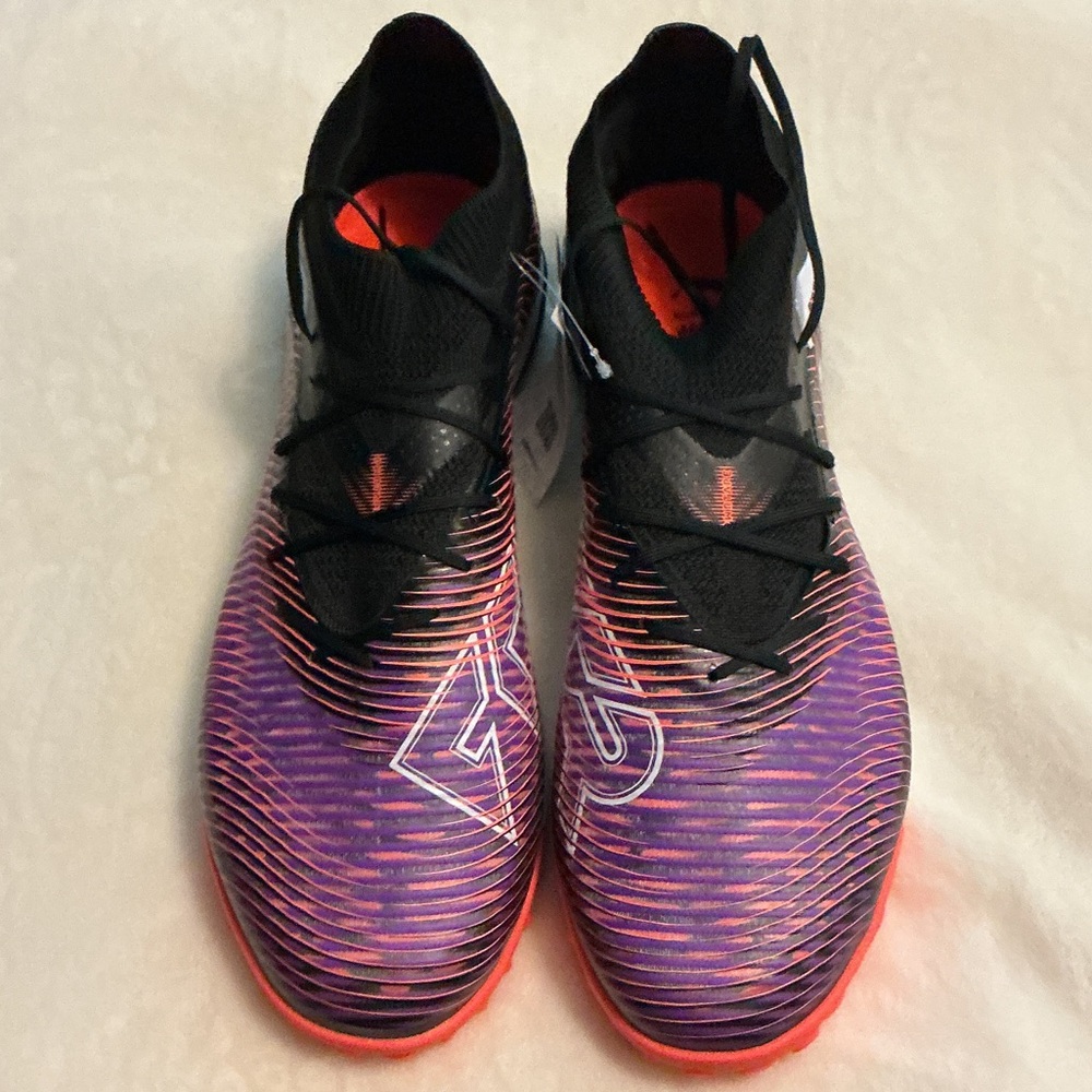 Puma Black and Pink soccer cleats